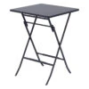 Table Greensboro Haute Carrée 2 Places - Acier - Gris 1 Table Greensboro Haute Carrée 2 Places - Acier - Gris -Petit Coin Vert Magasin table greensboro haute carree 2 places acier gris