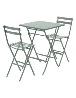 Table Greensboro Haute Carrée 2 Places - Acier - Vert Olive 7 Table Greensboro Haute Carrée 2 Places - Acier - Vert Olive -Petit Coin Vert Magasin table greensboro haute carree 2 places acier vert olive 2