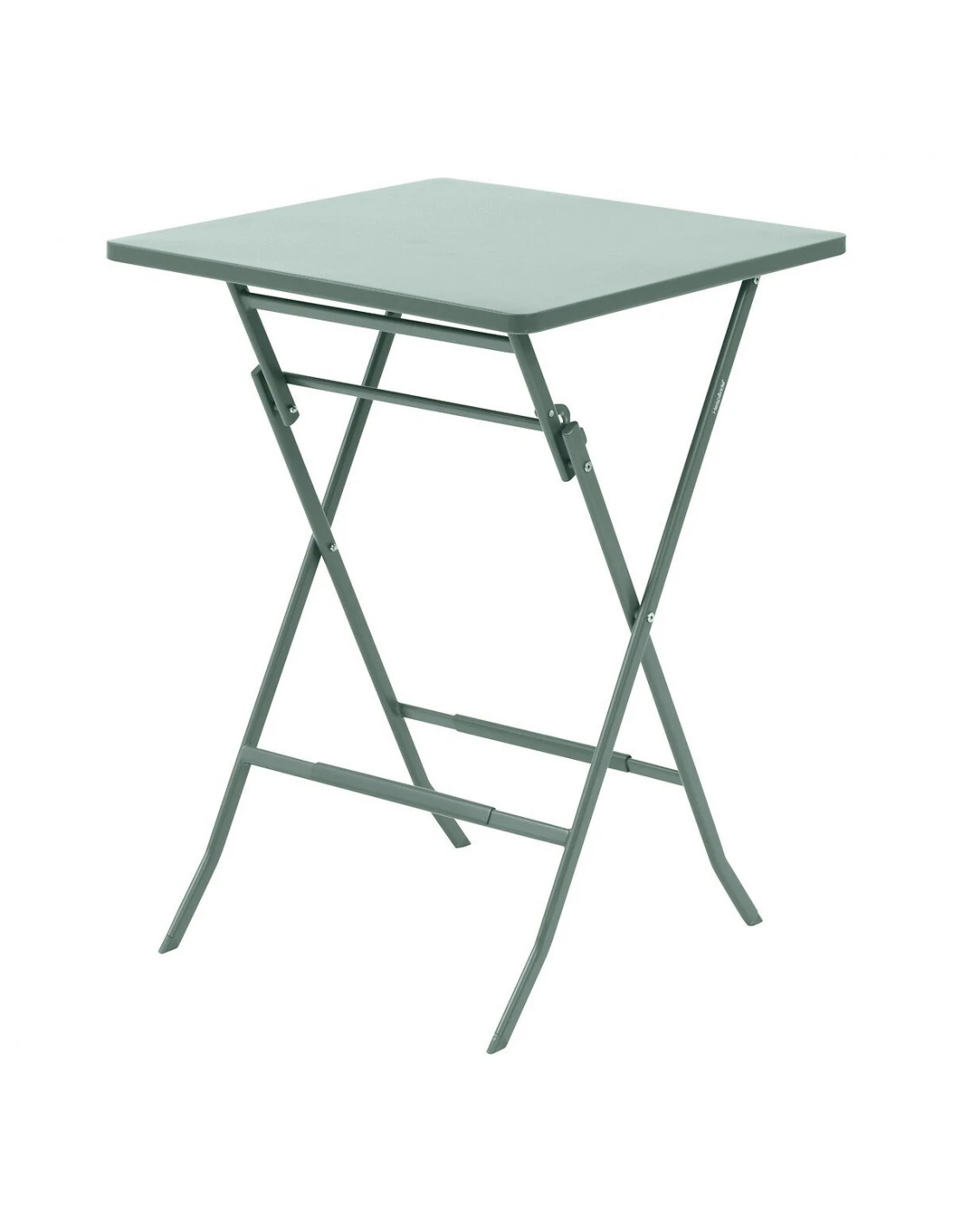 Table Greensboro Haute Carrée 2 Places - Acier - Vert Olive 3 Table Greensboro Haute Carrée 2 Places - Acier - Vert Olive