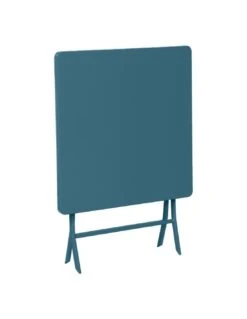 Table Pliante Carrée Greensboro 2 Places - Bleu Canard 9 Table Pliante Carrée Greensboro 2 Places - Bleu Canard -Petit Coin Vert Magasin table pliante carree greensboro 2 places bleu canard 2