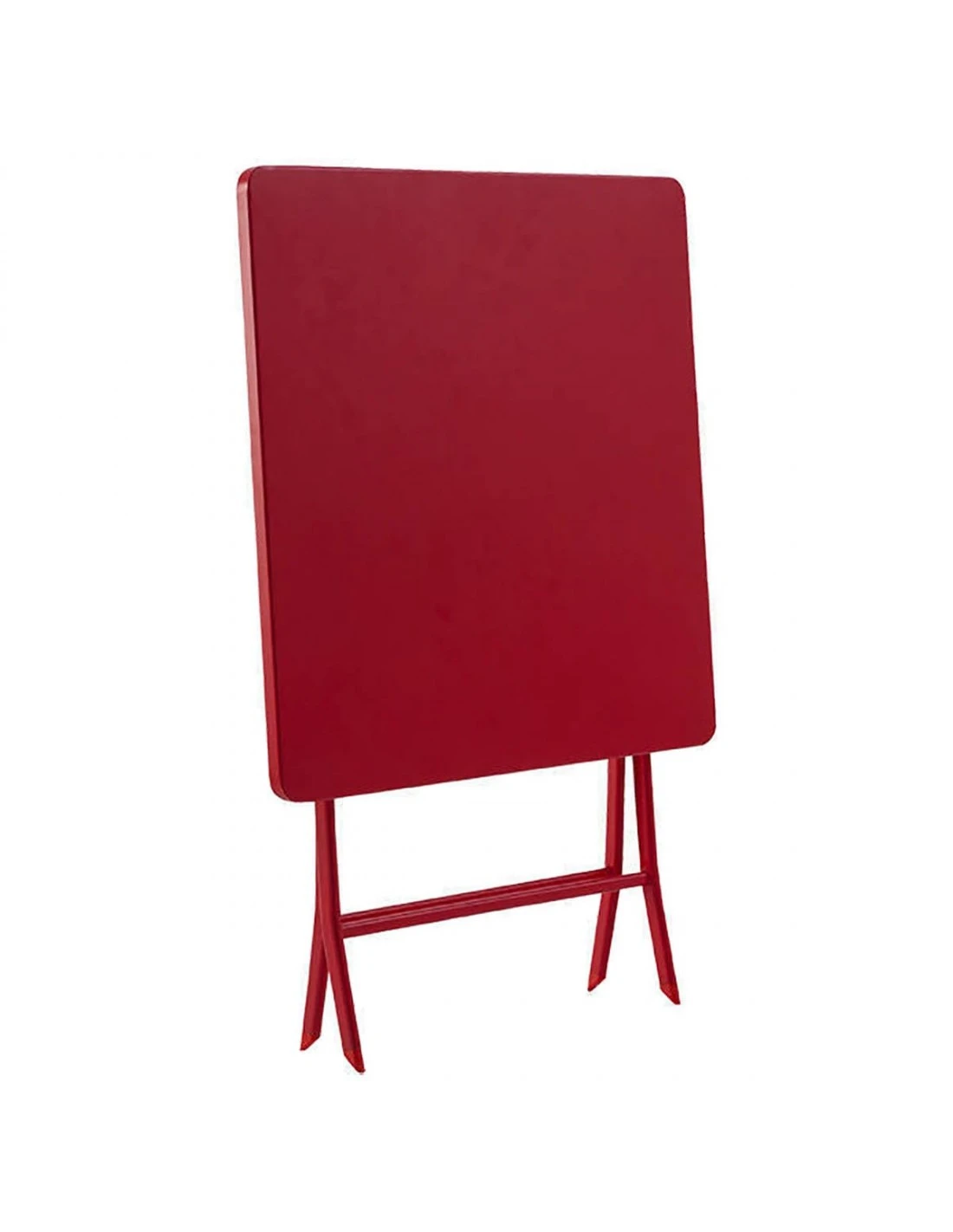 Table Pliante Carrée Greensboro 2 Places - Groseille 5 Table Pliante Carrée Greensboro 2 Places - Groseille – Image 3