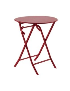Table Pliante Ronde Greensboro 2 Places - Acier époxy 8 Table Pliante Ronde Greensboro 2 Places - Acier époxy -Petit Coin Vert Magasin table pliante ronde greensboro 2 places acier epoxy 1