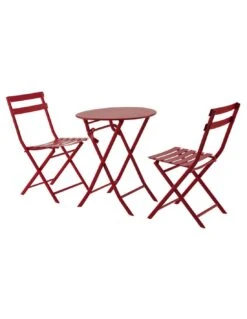 Table Pliante Ronde Greensboro 2 Places - Acier époxy 10 Table Pliante Ronde Greensboro 2 Places - Acier époxy -Petit Coin Vert Magasin table pliante ronde greensboro 2 places acier epoxy 3