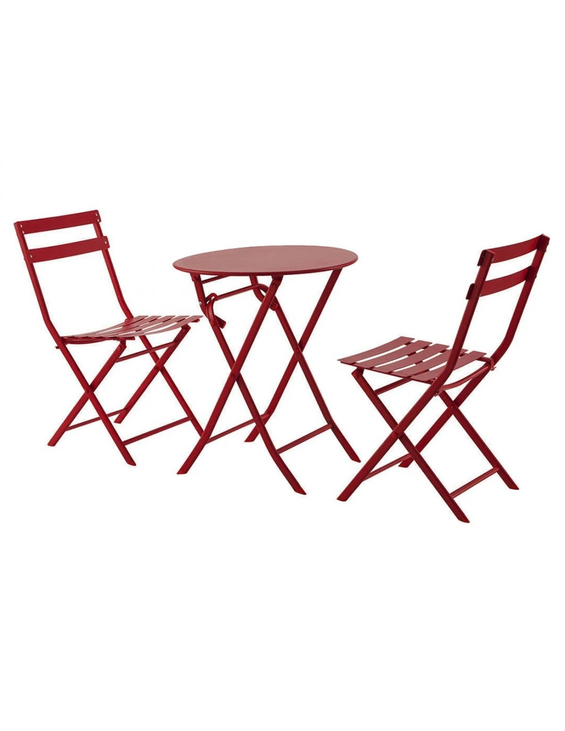 Table Pliante Ronde Greensboro 2 Places - Acier époxy 6 Table Pliante Ronde Greensboro 2 Places - Acier époxy – Image 4