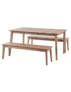 Table Rectangulaire TIWI En Bois D'Acacia -Petit Coin Vert Magasin table rectangulaire tiwi en bois d acacia 2