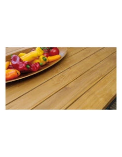 Table Torino 180x100 Cm -Aluminium/Teck - Graphite/Teck -Petit Coin Vert Magasin table torino 180x100 cm aluminiumteck graphiteteck 1