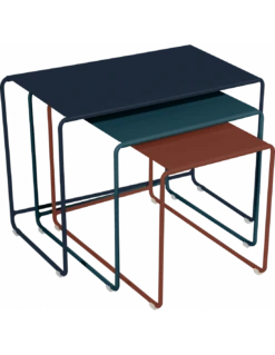 Tables Basses Gigognes Oulala En Acier - Crépuscule