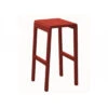 Tabouret Haut Antonino - Aluminium Rouge 1 Tabouret Haut Antonino - Aluminium Rouge -Petit Coin Vert Magasin tabouret haut antonino aluminium rouge