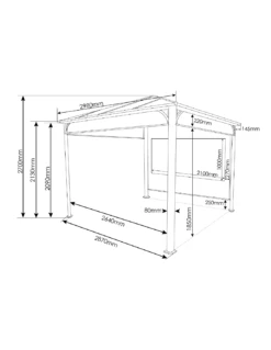 Toiture En Polycarbonate Pour Tonnelle IDEAL -Petit Coin Vert Magasin toiture en polycarbonate pour tonnelle ideal 2