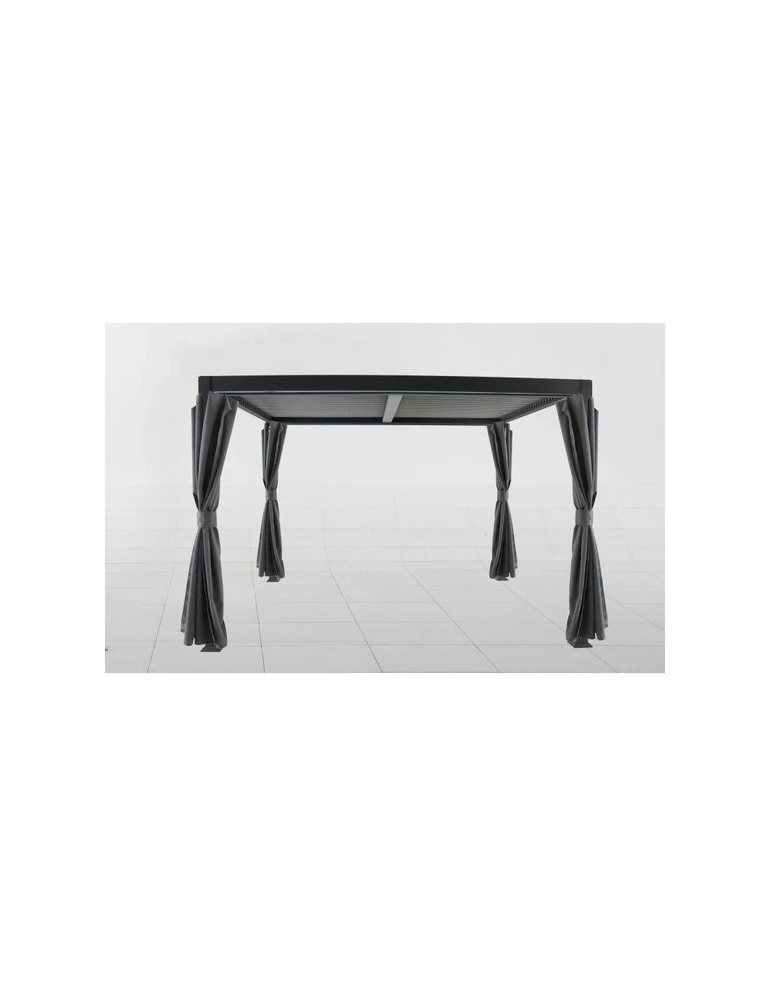 Tonnelle Anthracite Avec Lames Pivotantes Kiosko 3 X 3.60 M 5 Tonnelle Anthracite Avec Lames Pivotantes Kiosko 3 X 3.60 M – Image 3