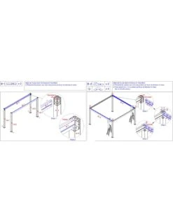 Tonnelle Bioclimatique Eris Manuel 4x4m En Aluminium Grey Blanc 37 Tonnelle Bioclimatique Eris Manuel 4x4m En Aluminium Grey Blanc -Petit Coin Vert Magasin tonnelle bioclimatique eris manuel 4x4m en aluminium grey blanc 15