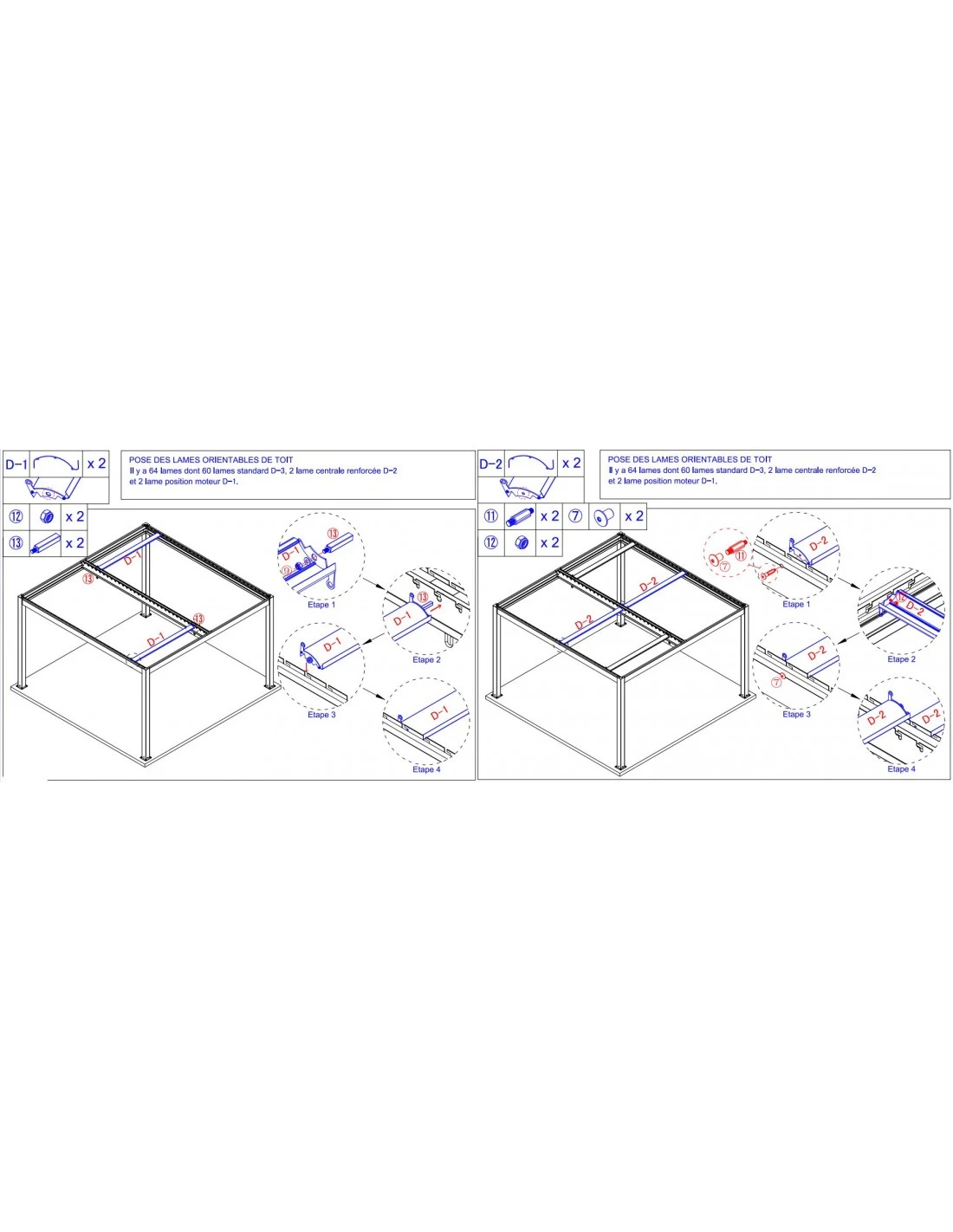 Tonnelle Bioclimatique Eris Manuel 4x4m En Aluminium Grey Blanc 21 Tonnelle Bioclimatique Eris Manuel 4x4m En Aluminium Grey Blanc – Image 19