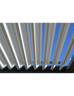 Tonnelle Bioclimatique Eris Manuel 4x4m En Aluminium Grey Blanc 27 Tonnelle Bioclimatique Eris Manuel 4x4m En Aluminium Grey Blanc -Petit Coin Vert Magasin tonnelle bioclimatique eris manuel 4x4m en aluminium grey blanc 5