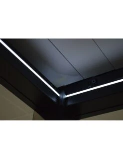 Tonnelle Bioclimatique Zéphir 3x4 M En Aluminium Avec Lames Motorisées - Gris 31 Tonnelle Bioclimatique Zéphir 3x4 M En Aluminium Avec Lames Motorisées - Gris -Petit Coin Vert Magasin tonnelle bioclimatique zephir 3x4 m en aluminium avec lames motorisees 24