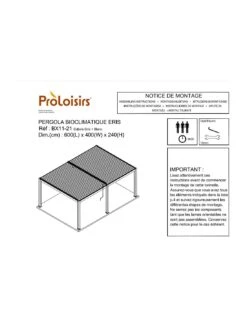 Tonnelle Bioclimatique Zéphir 6x4 M En Aluminium Avec Lames Motorisées 33 Tonnelle Bioclimatique Zéphir 6x4 M En Aluminium Avec Lames Motorisées -Petit Coin Vert Magasin tonnelle bioclimatique zephir 6x4 m en aluminium avec lames motorisees 11