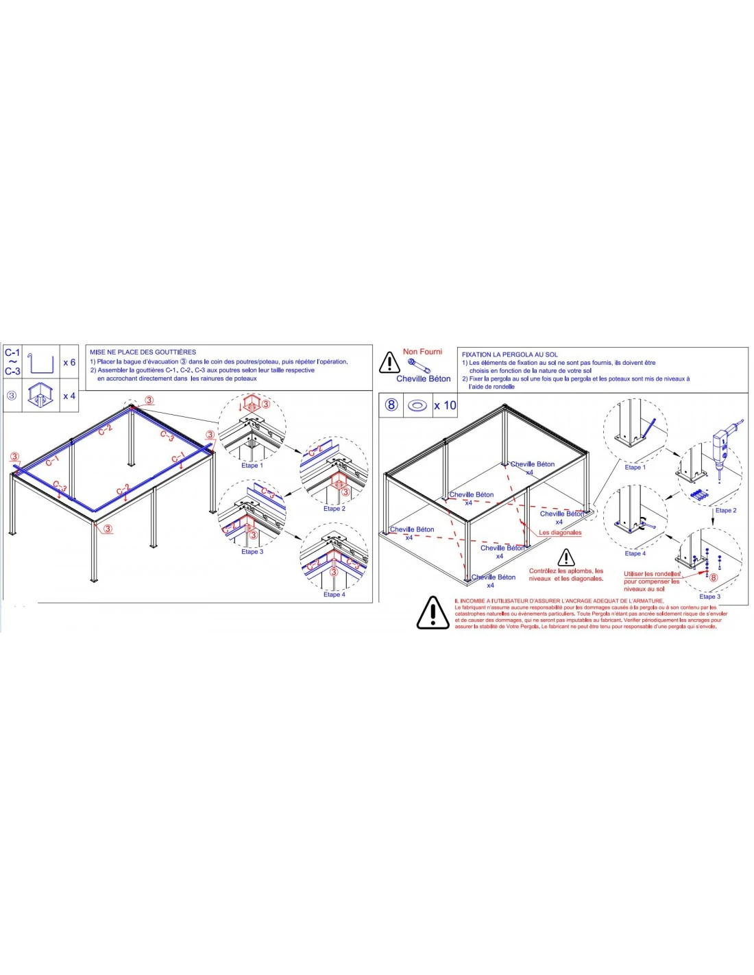 Tonnelle Bioclimatique Zéphir 6x4 M En Aluminium Avec Lames Motorisées 20 Tonnelle Bioclimatique Zéphir 6x4 M En Aluminium Avec Lames Motorisées – Image 18