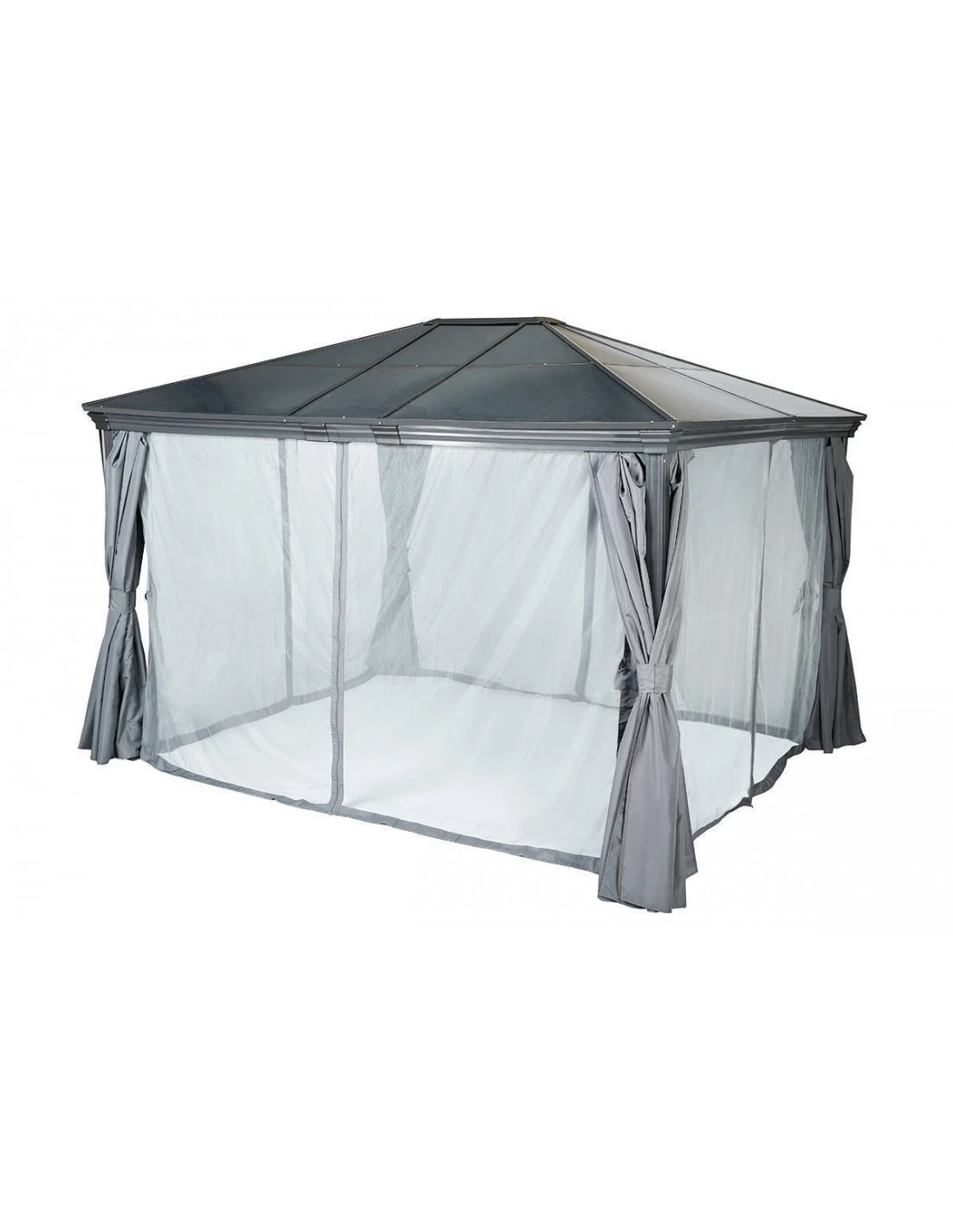 Tonnelle De Jardin Belize 3,60 X 3 M - Aluminium Et Polycarbonate 7 Tonnelle De Jardin Belize 3,60 X 3 M - Aluminium Et Polycarbonate – Image 5