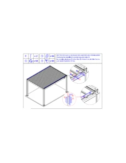 Tonnelle Zéphir Bioclim 3x4 M En Aluminium Avec Lames Orientables - Gris -Petit Coin Vert Magasin tonnelle zephir bioclim 3 x 4m en aluminium avec lames orientables 8
