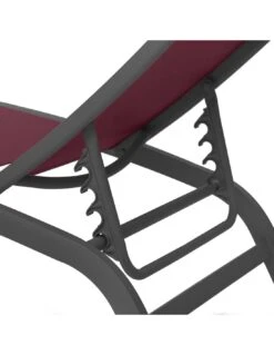 Transat Bonao 4 Positions - Aluminium Et Texaline - Graphite / Bordeaux 13 Transat Bonao 4 Positions - Aluminium Et Texaline - Graphite / Bordeaux -Petit Coin Vert Magasin transat bonao 4 positions aluminium et texaline graphite bordeaux 4