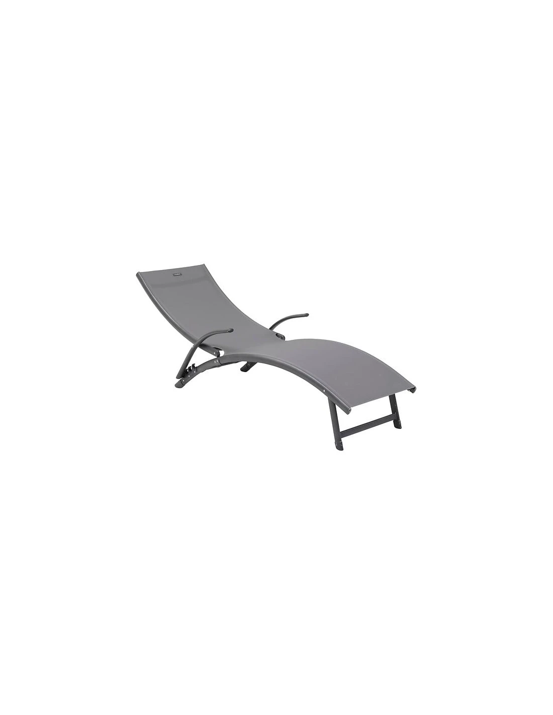 Transat Pliant Samba - 4 Positions - Aluminium Anodisé - Graphite / Anthracite 3 Transat Pliant Samba - 4 Positions - Aluminium Anodisé - Graphite / Anthracite