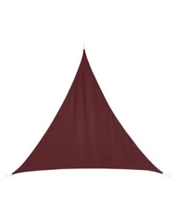 Voile D'ombrage Curacao Triangulaire 2 X 2 X 2 M - Polyester - Bordeaux 37 Voile D'ombrage Curacao Triangulaire 2 X 2 X 2 M - Polyester - Bordeaux -Petit Coin Vert Magasin voile d ombrage curacao triangulaire 2 x 2 x 2 m polyester 1 18