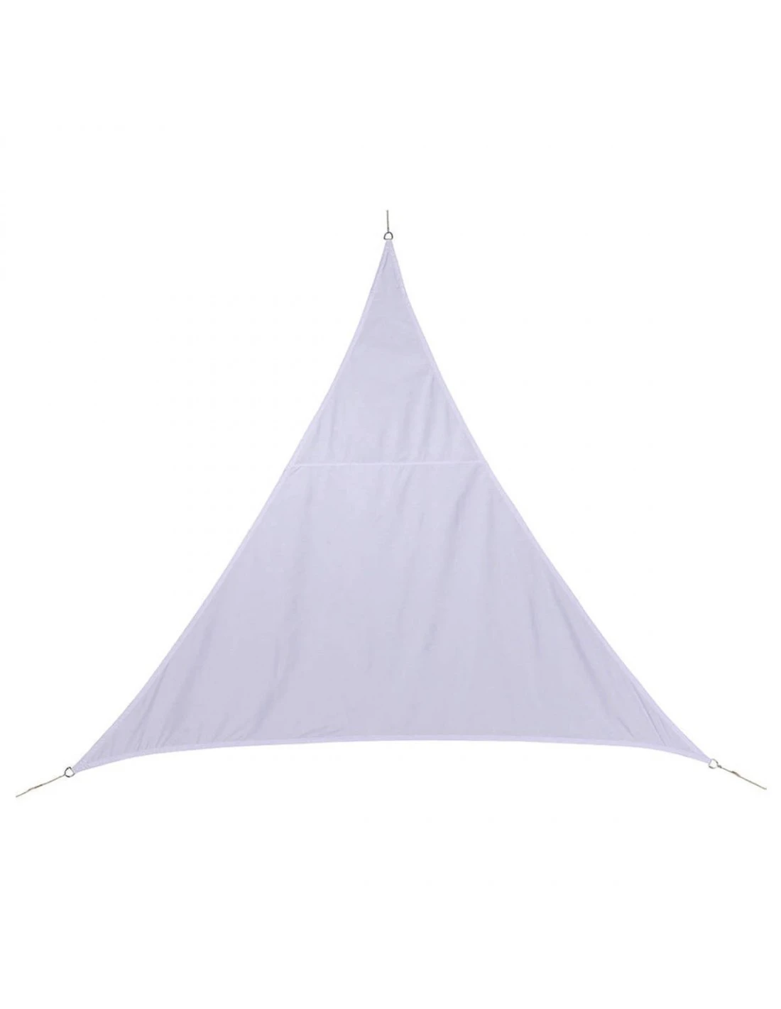 Voile D'ombrage Curacao Triangulaire 4 X 4 X 4 M - Blanc 3 Voile D'ombrage Curacao Triangulaire 4 X 4 X 4 M - Blanc